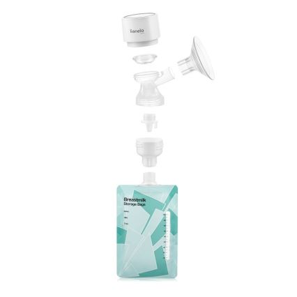 Lionelo - Extractor de leche materna eléctrico recargable FIDI ONE 5V 1000 mAh 180 ml