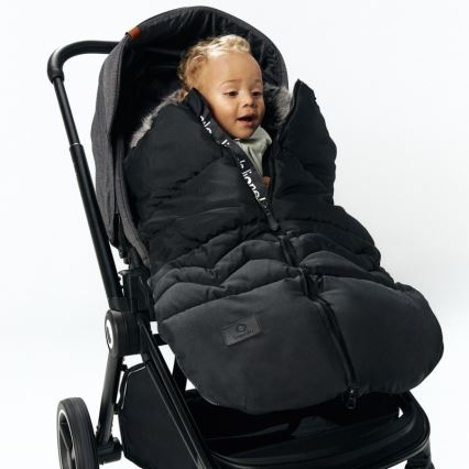 Lionelo - Saco para bebé FRODE Negro Carbono