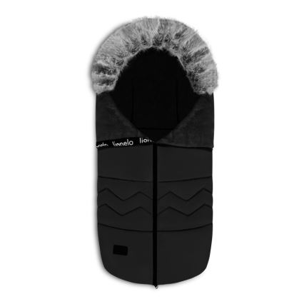 Lionelo - Saco para bebé FRODE Negro Carbono