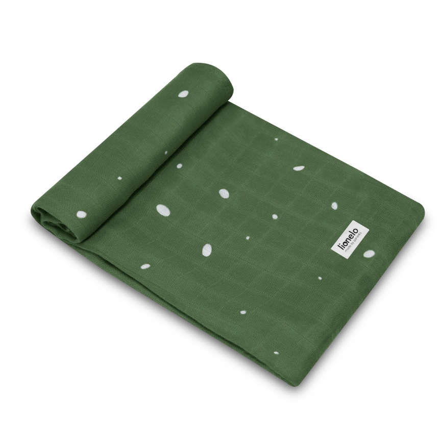 Lionelo - Set de 3 muselinas de bambú BAMBOO SET 70x70 cm Dino