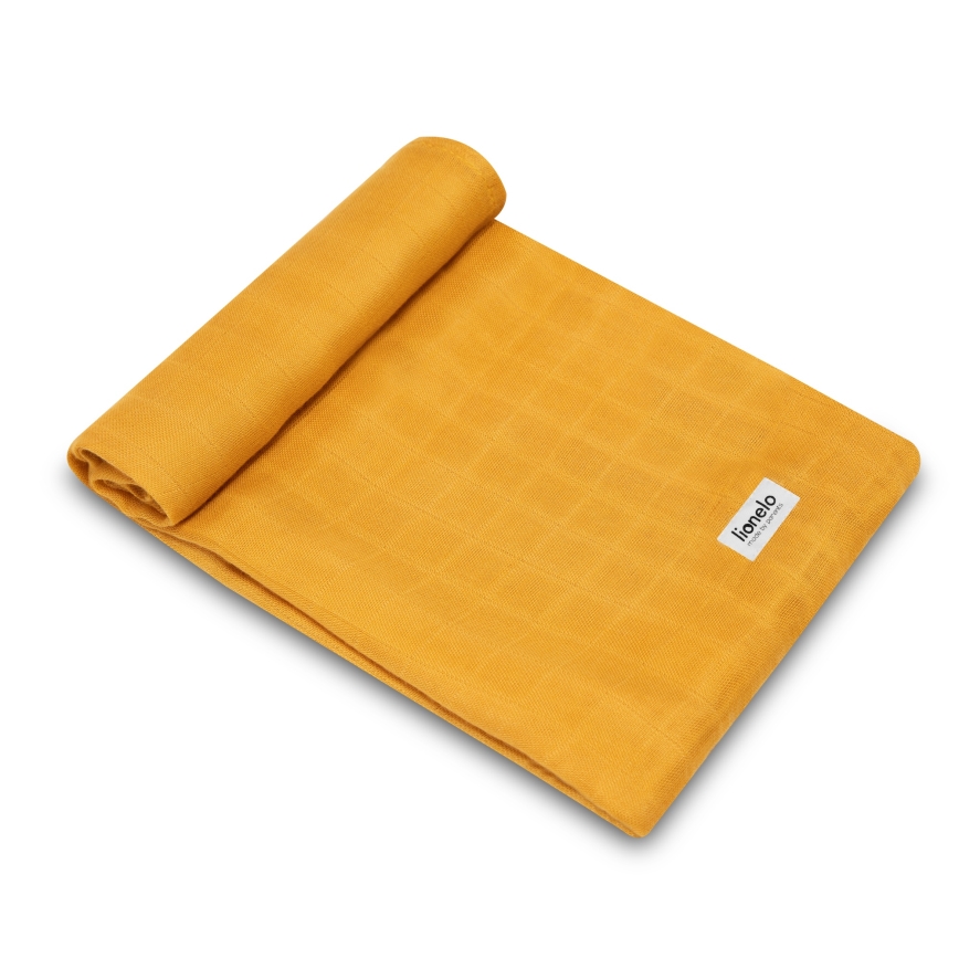 Lionelo - Set de 3 muselinas de bambú BAMBOO SET 70x70 cm Dino
