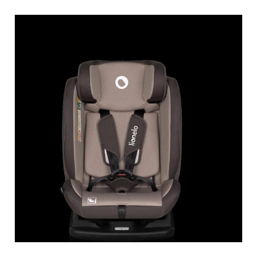 Lionelo - Silla de coche AART i-Size 40-150 cm marrón/crema
