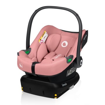 Lionelo - Silla de coche ASTRID i-Size 40-87 cm Rosa Coral