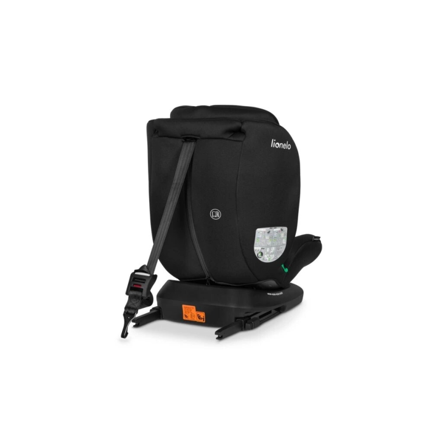 Lionelo - Silla de coche BASTIAAN i-Size 40-150 cm negra/gris