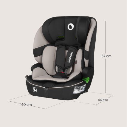 Lionelo - Silla de coche BILLY i-Size 76-150 cm Beige Latte