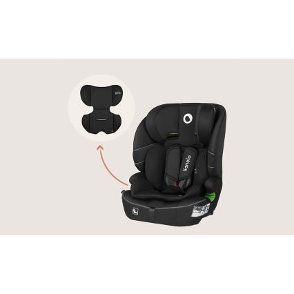 Lionelo - Silla de coche BILLY i-Size 76-150 cm Negro carbón