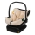 Lionelo - Silla de coche con base ASTRID SET i-Size 40-87 cm Beige arena