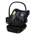 Lionelo - Silla de coche con base ASTRID SET i-Size 40-87 cm Negro Gris