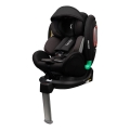Lionelo - Silla de coche con base giratoria ANTOON PLUS i-Size 40-105 cm Negro ónix