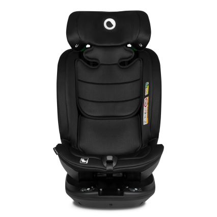 Lionelo - Silla de coche con base giratoria BASTIAAN i-Size 40-150 cm Negro Carbono