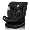 Lionelo - Silla de coche con base giratoria BRAVE i-Size 40-150 cm Negro Carbón