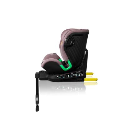 Lionelo - Silla de coche con base giratoria HARMONY i-Size 40-150 cm rosa