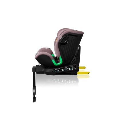 Lionelo - Silla de coche con base giratoria HARMONY i-Size 40-150 cm rosa