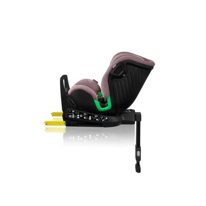 Lionelo - Silla de coche con base giratoria HARMONY i-Size 40-150 cm rosa