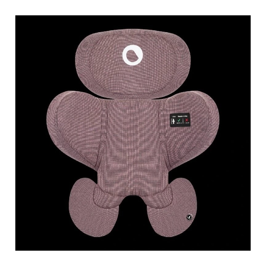 Lionelo - Silla de coche con base giratoria HARMONY i-Size 40-150 cm rosa
