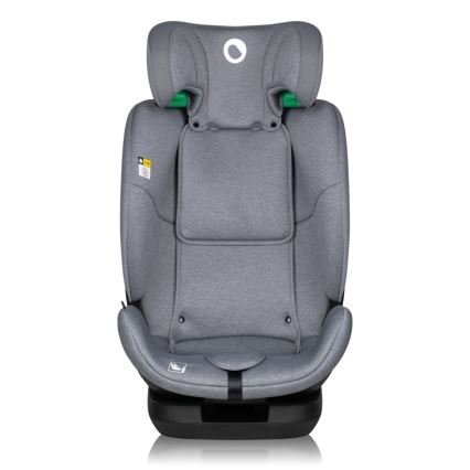 Lionelo - Silla de coche giratoria con base LAVENDER i-Size 76-150 cm Grey Stone