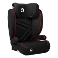 Lionelo - Silla de coche HUGO i-Size 100-150 cm negra/roja
