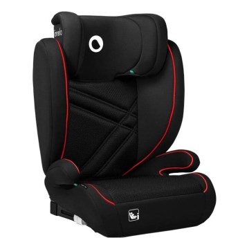 Lionelo - Silla de coche HUGO i-Size 100-150 cm negra/roja