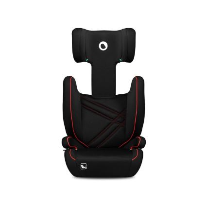 Lionelo - Silla de coche HUGO i-Size 100-150 cm negra/roja
