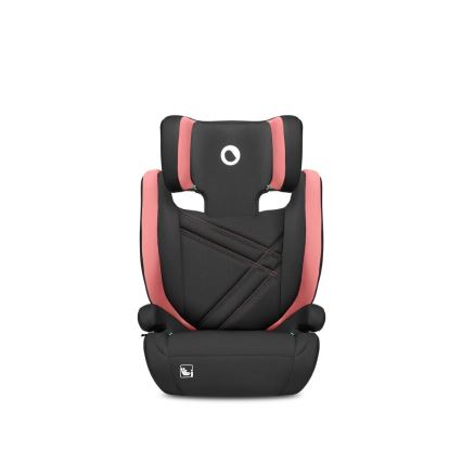 Lionelo - Silla de coche HUGO i-Size 100-150 cm negro/rosa