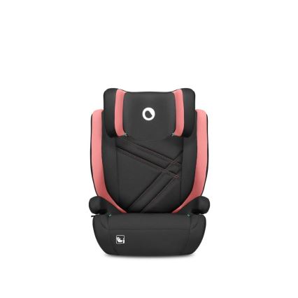 Lionelo - Silla de coche HUGO i-Size 100-150 cm negro/rosa