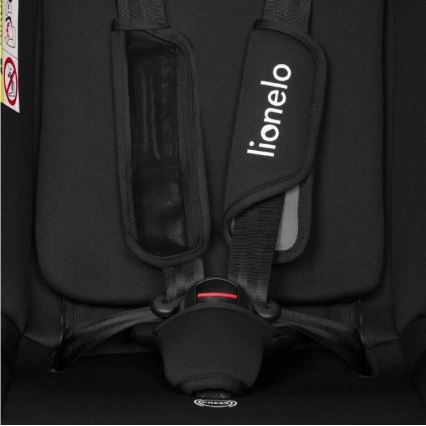Lionelo - Silla de coche infantil AART i-Size 40-150 cm negro/gris