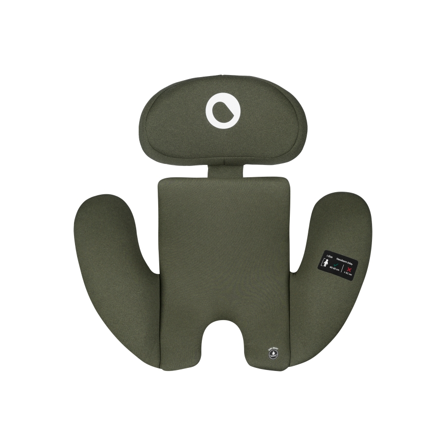 Lionelo - Silla de coche giratoria con base BASTIAAN ONE i-Size 40-150 cm Verde oliva