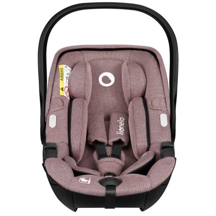 Lionelo - Silla de coche infantil MOXIE i-Size 40-87 cm Rosa Malva