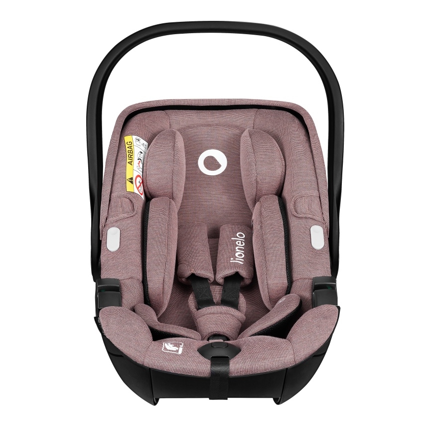 Lionelo - Silla de coche infantil MOXIE i-Size 40-87 cm Rosa Malva