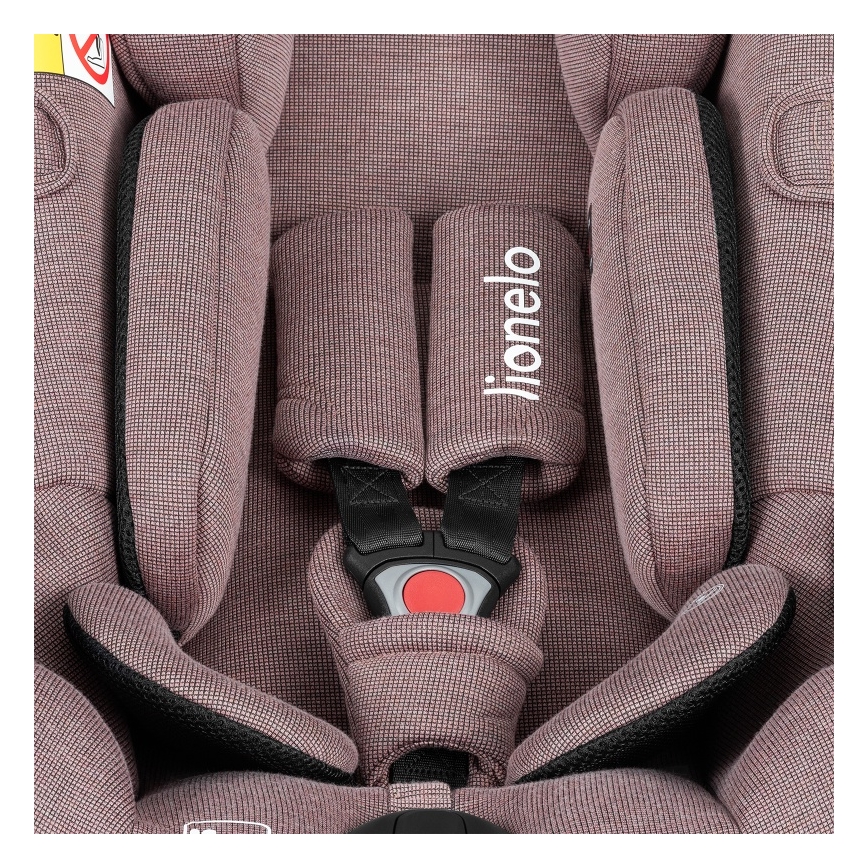 Lionelo - Silla de coche infantil MOXIE i-Size 40-87 cm Rosa Malva