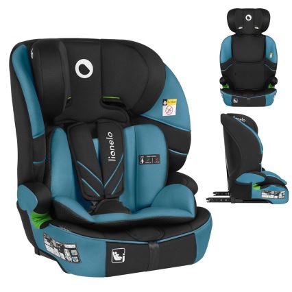 Lionelo - Silla de coche LEVI FIX i-Size 76-150 cm Azul cobalto
