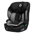 Lionelo - Silla de coche LEVI i-Size 76-150 cm Negro/Gris