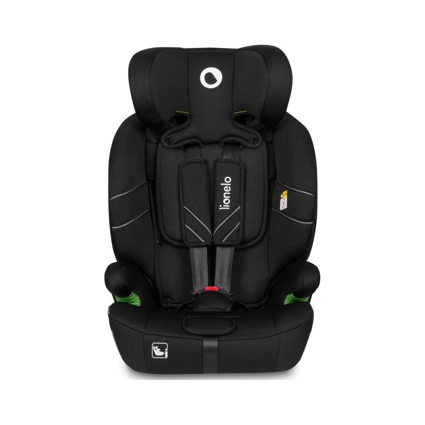 Lionelo - Silla de coche LEVI ONE i-Size 76-150 cm negra