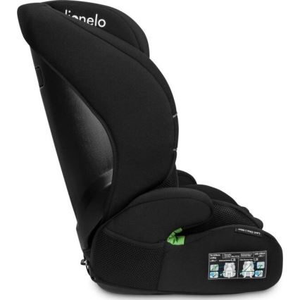 Lionelo - Silla de coche LEVI ONE i-Size 76-150 cm negra
