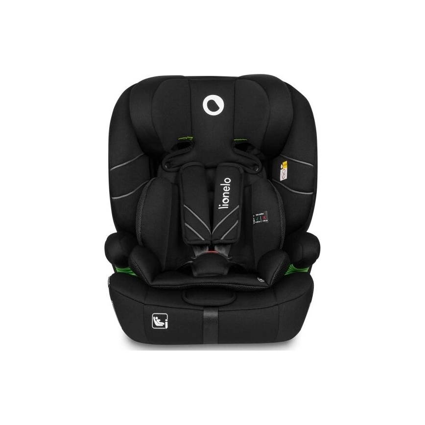 Lionelo - Silla de coche LEVI ONE i-Size 76-150 cm negra