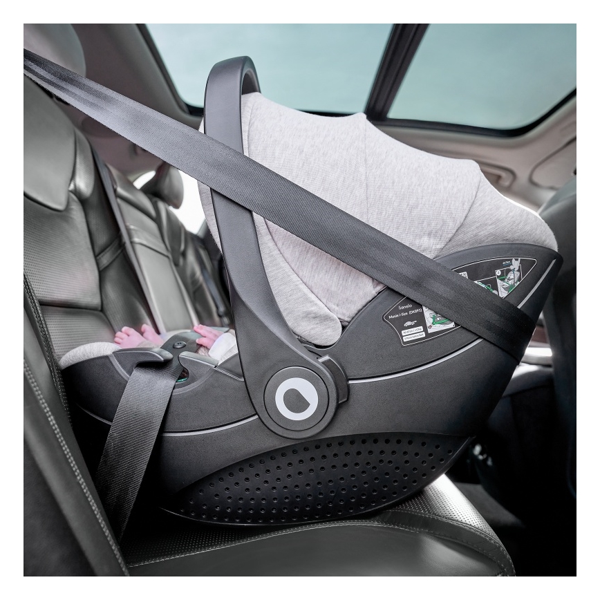 Lionelo - Silla de coche MOXIE i-Size 40-87 cm Beige Arena