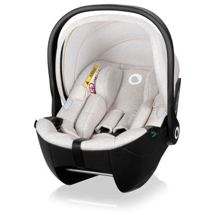 Lionelo - Silla de coche MOXIE i-Size 40-87 cm Beige Arena