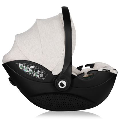 Lionelo - Silla de coche MOXIE i-Size 40-87 cm Beige Arena