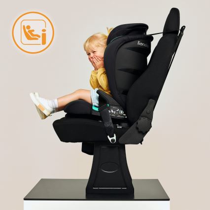 Lionelo - Silla de coche NEAL i-Size 100-150 cm Rojo burdeos