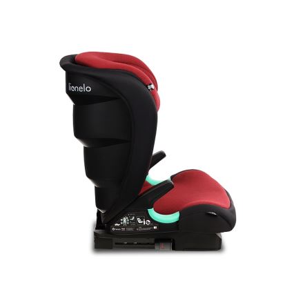 Lionelo - Silla de coche NEAL i-Size 100-150 cm Rojo burdeos