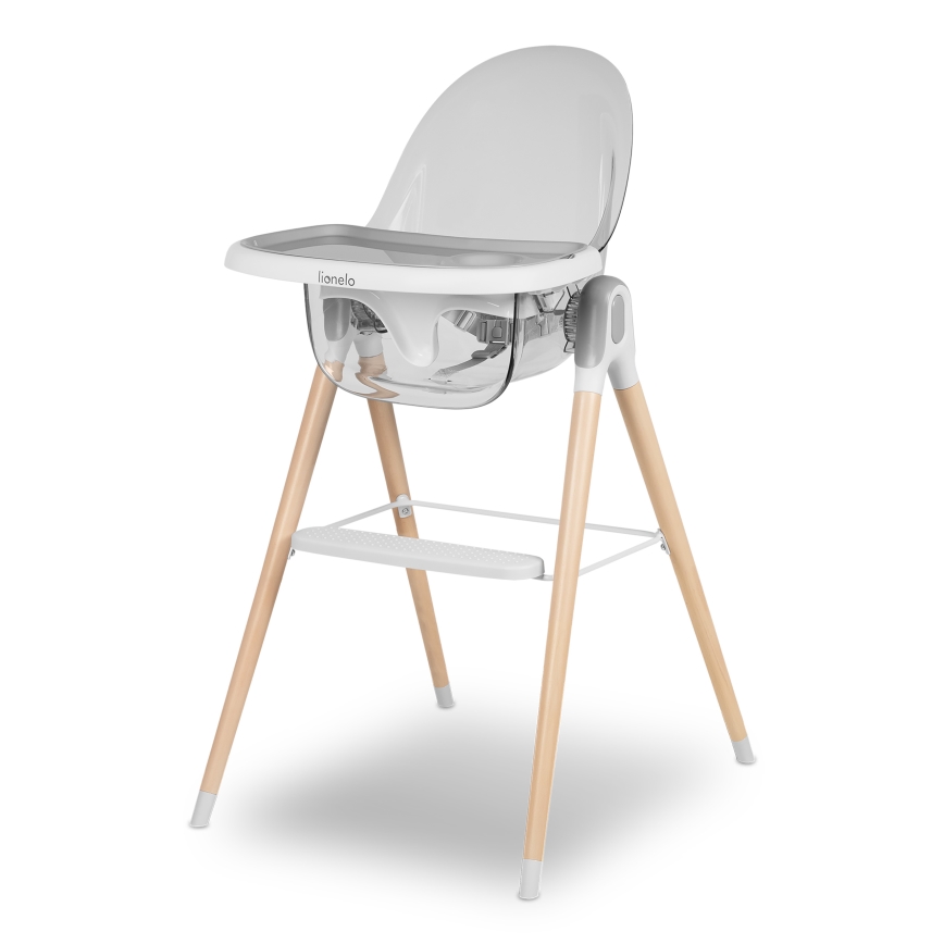 Lionelo - Silla de comedor infantil 2 en 1 MONA Stone