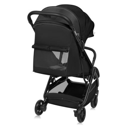 Lionelo - Silla de paseo deportiva JULIE AIR Negro Ónix