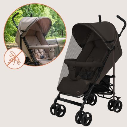 Lionelo - Silla de paseo ELIA Marrón Chocolate