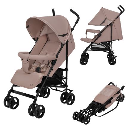 Lionelo - Silla de paseo tipo paraguas ELIA Beige Taupe