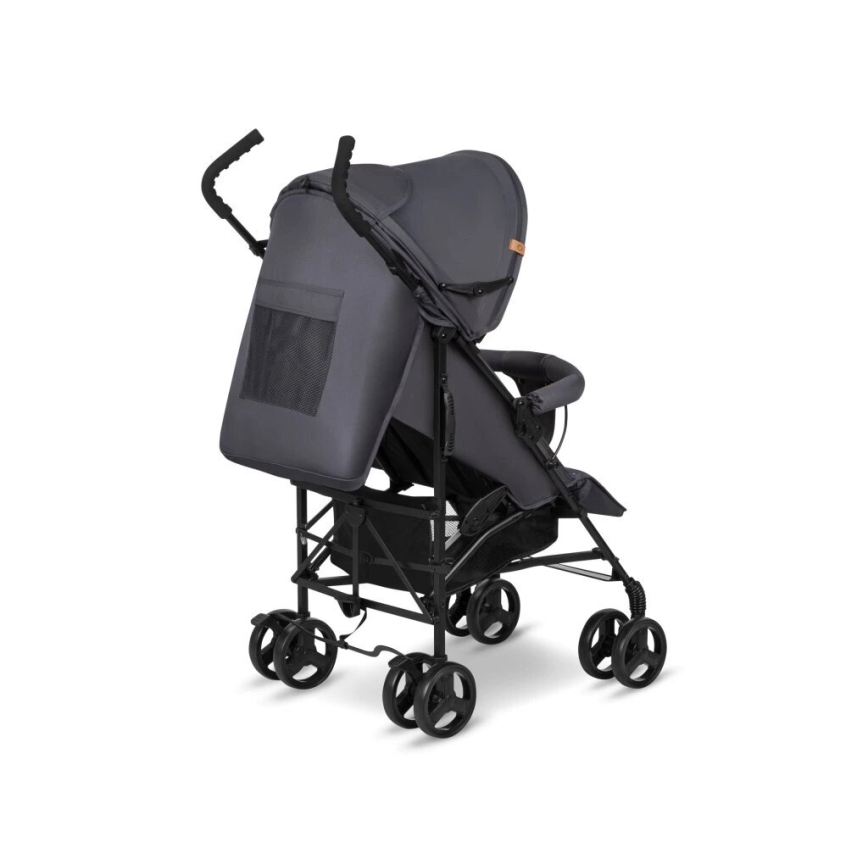Lionelo - Silla de paseo tipo paraguas ELIA, gris oscuro