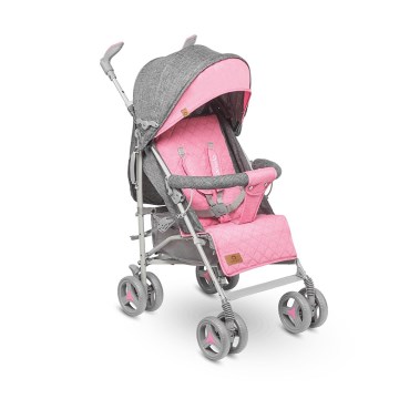 Lionelo - Silla de paseo tipo paraguas IRMA Pink