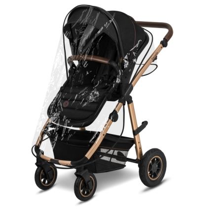 Lionelo - Sistema de viaje 3 en 1 AMBER Negro Ónix