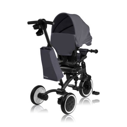Lionelo - Triciclo infantil TRIS PLUS Grey Stone