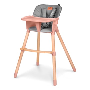 Lionelo - Trona infantil 2 en 1 KOEN Rosa