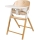 Lionelo - Trona infantil 3 en 1 CELIA - Blanco, madera natural
